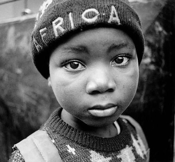 Çocuklar Afrikada Ibrahim Tenekeci