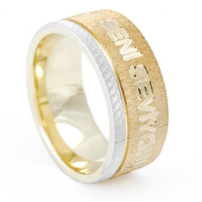 seni seviyorum yazılı yüzük modelleri