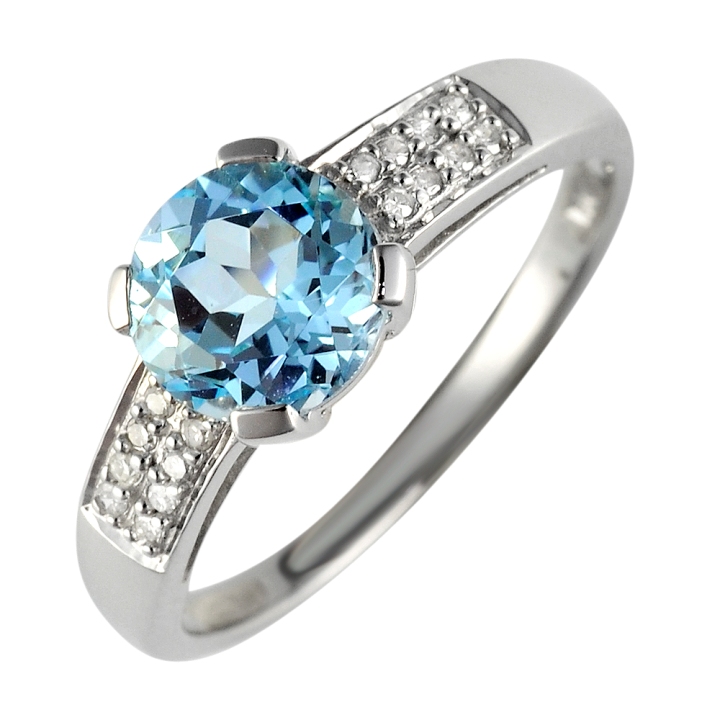 turkuaz renkli taşıyla şık yüzük modelleri