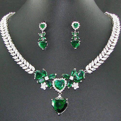 yeşil taşlı modern set modelleri