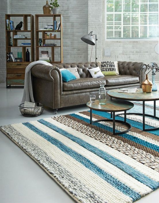 kilim görünümlü modern halı trendleri