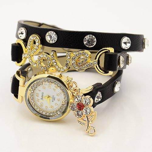 love bileklikli modern bayan saat modelleri