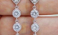 Son Moda Şık İnci Küpeler