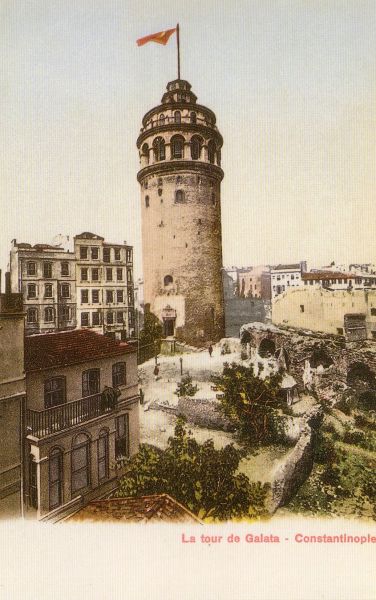 Galata Kulesi'ne ait bir kare