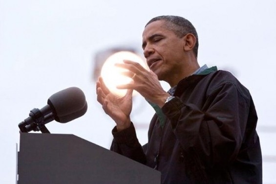 Başkan Obama ve kristal küresi