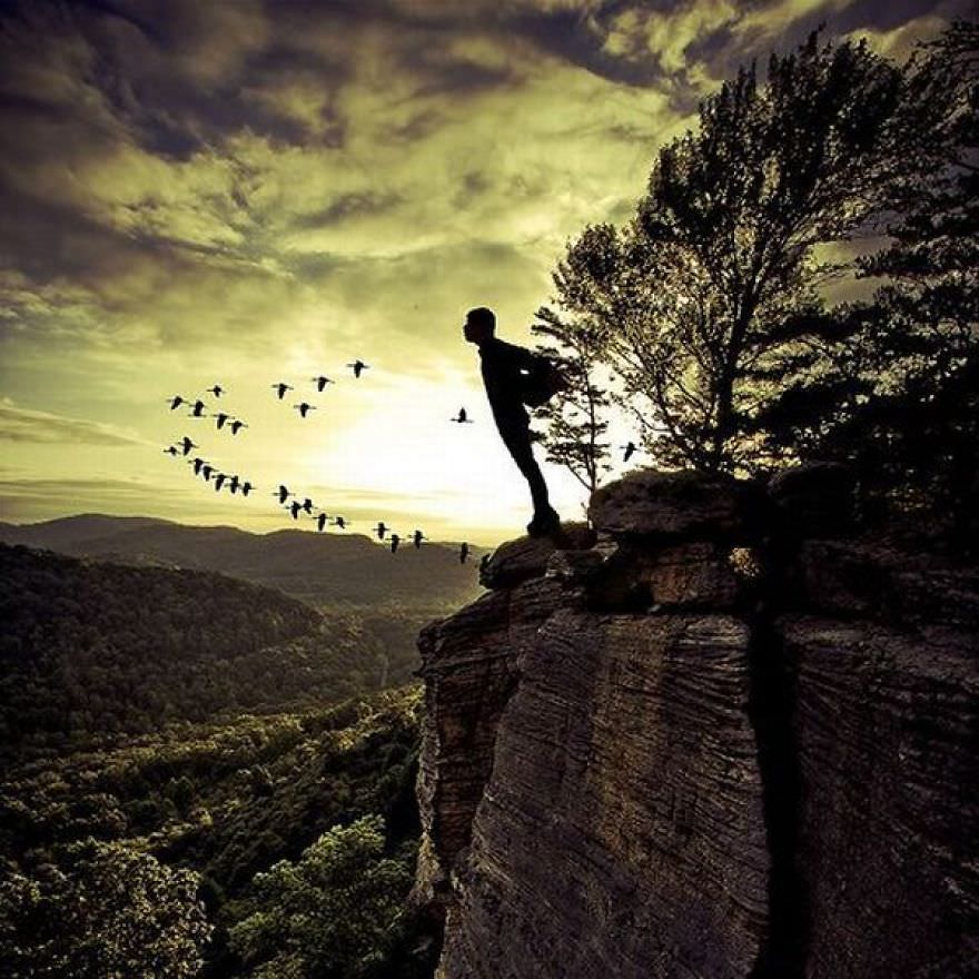 Kuşlar gibi uçmak isteyenler