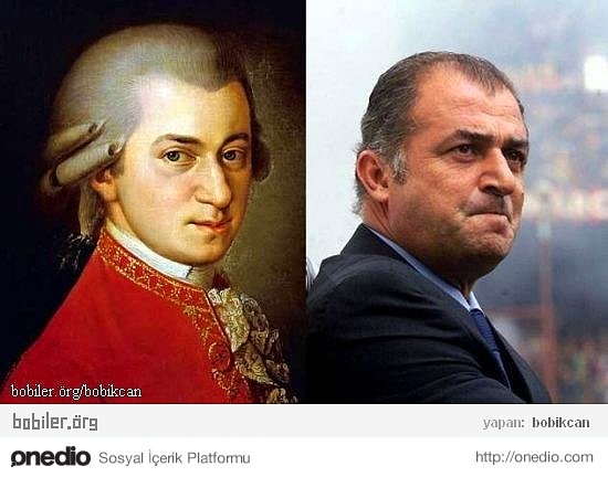 Wolfgang Amadeus Mozart ve Fatih Terim