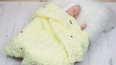 En Güzel Örgü Bebek Battaniyesi Modelleri