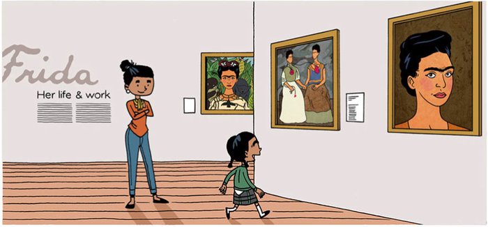 15 Frida ile tanışan kızın yaşam hikayesi