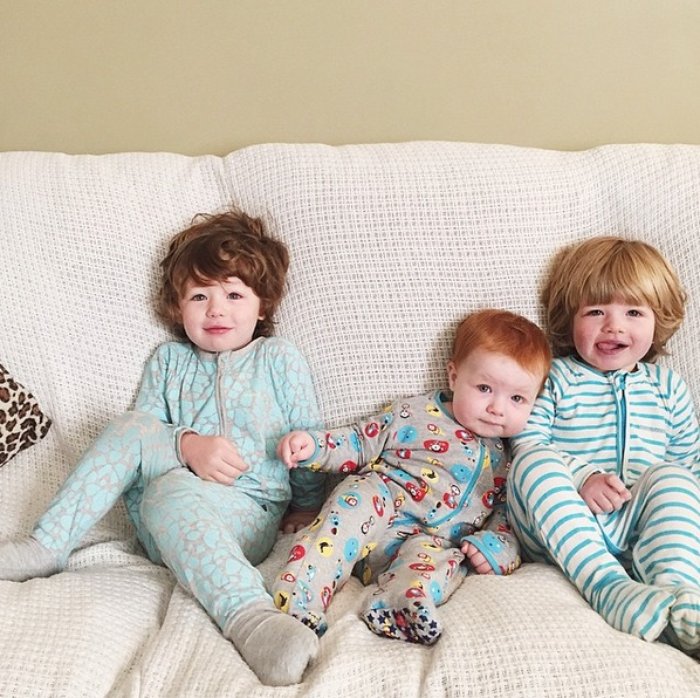 2 Chloe ve Rohan çiftinin ilk üç çocukları