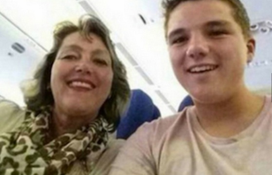 Düşen uçakta son selfie